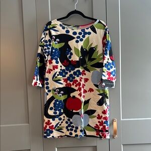 Marimekko Multicolor Floral Tunic dress sz XL